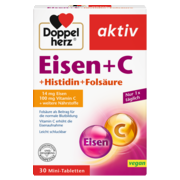 Illustration of the product packaging Doppelherz aktiv temir + C front view