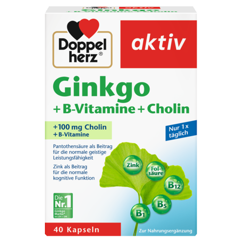 Ginkgo + B guruhi vitaminlari 