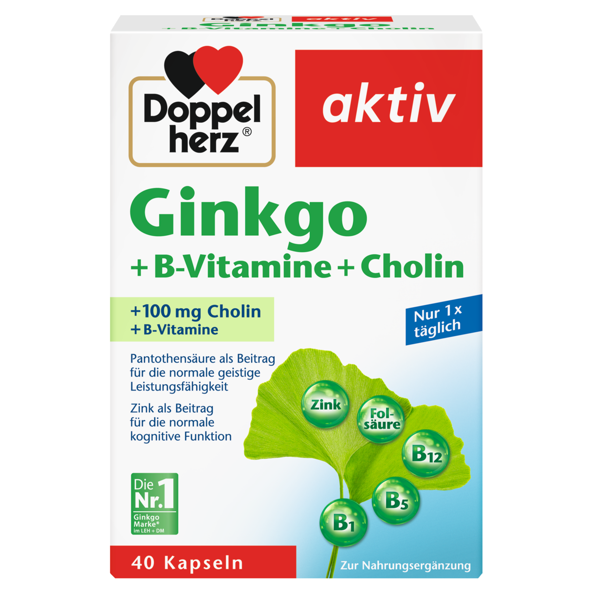 Ginkgo + B guruhi vitaminlari 