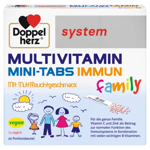 Doppelherz system MINI-TABLETKA MULTIVITAMINLAR Old ko'rinish