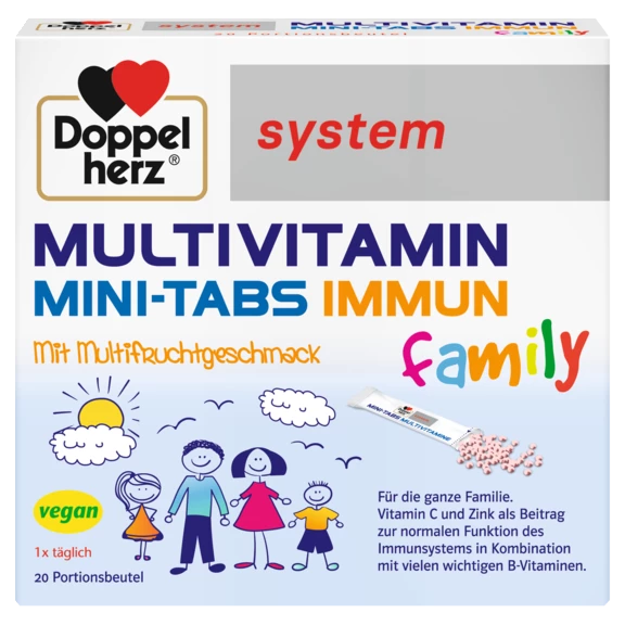 Doppelherz system MINI-TABLETKA MULTIVITAMINLAR Old ko'rinish