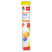 Doppelherz aktiv Vitamin C +Rux suvda eruvchi tabletkalar Old ko'rinish