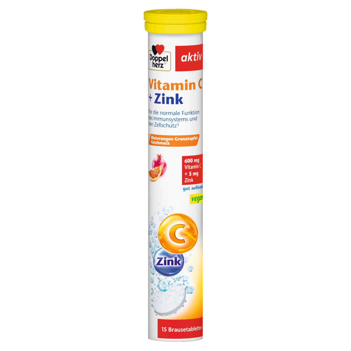 Vitamin C +Rux suvda eruvchi tabletkalar